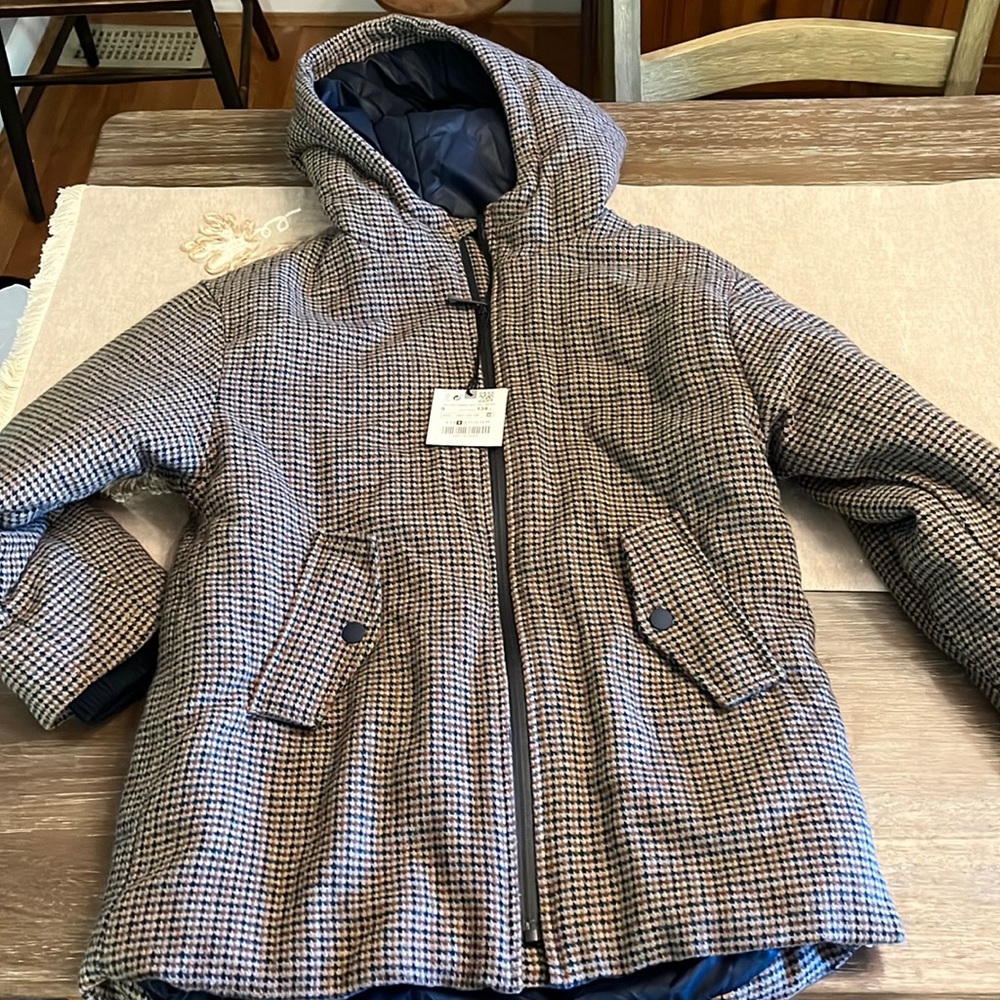 Zara boys wool coat, size 9